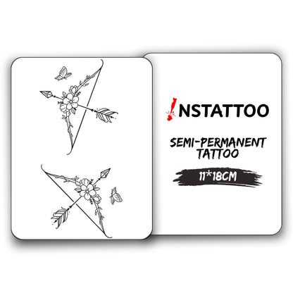 Bow  -Semi-Permanent Tattoo