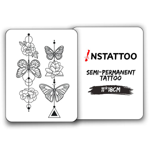 Butterfly 2 Piece - Semi-Permanent Tattoo