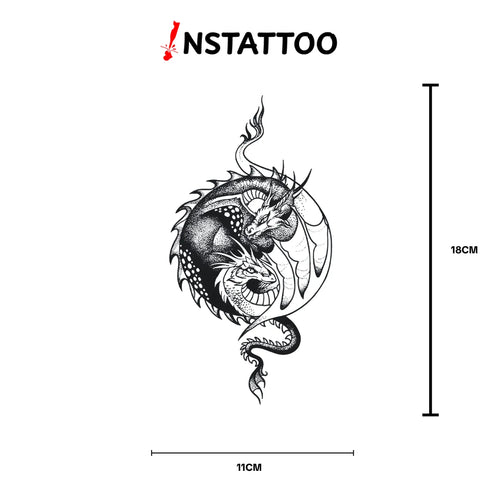 Couple Spirit - Semi-Permanent Tattoo