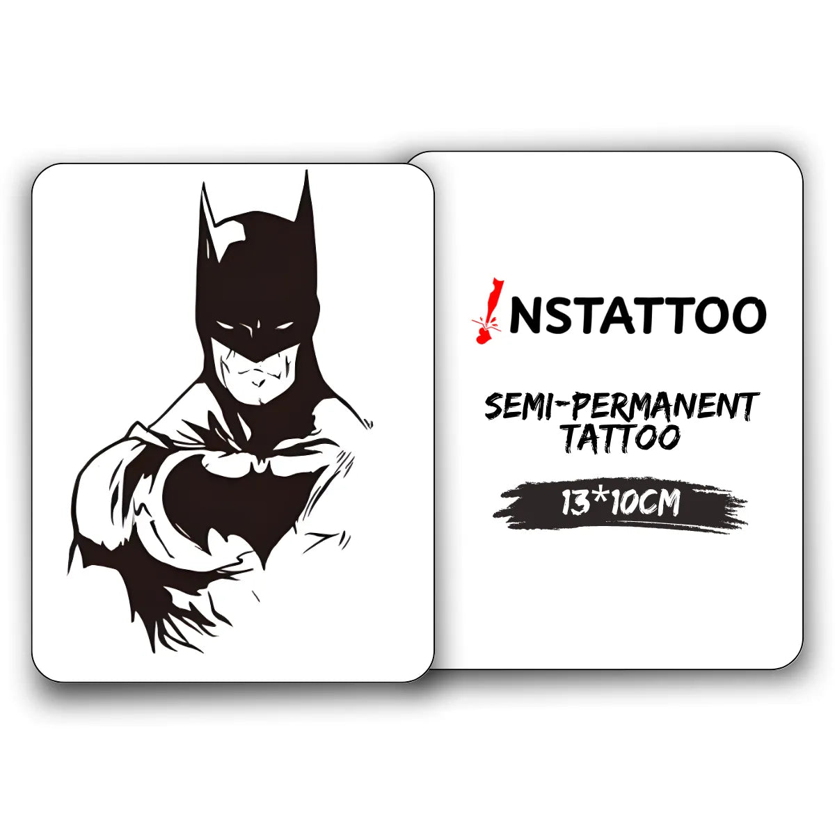 Dark Knight - Semi-Permanent Tattoo