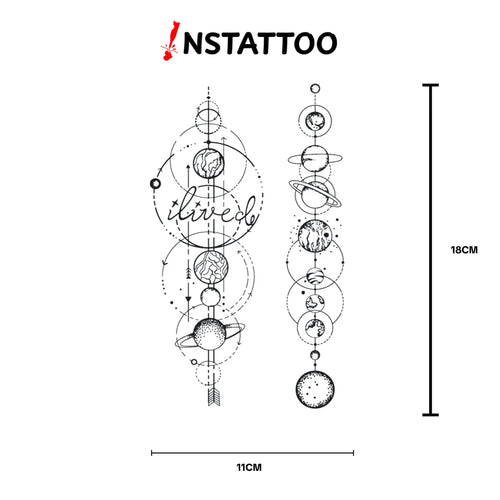 Ekinoks 2 Piece - Semi-Permanent Tattoo