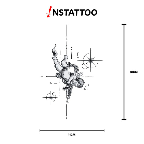 Eros-47 -Semi-Permanent Tattoo