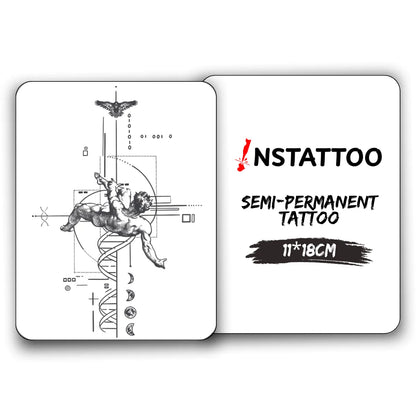 (Special Design) F A L L E N - Semi-Permanent Tattoo