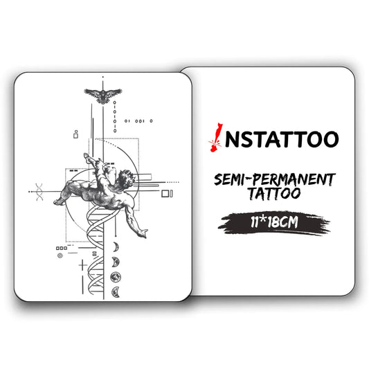 (Special Design) F A L L E N - Semi-Permanent Tattoo