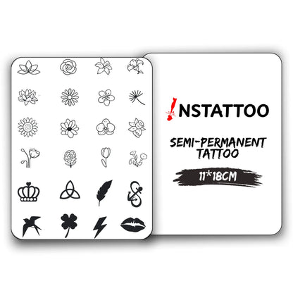 (24 Tattoo) Finger Tattoo -Permanent Tattoo