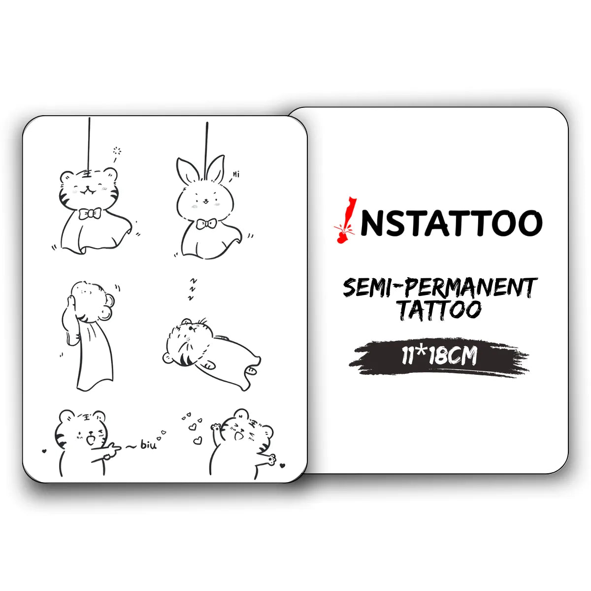 Goofy - Semi Permanent Tattoo