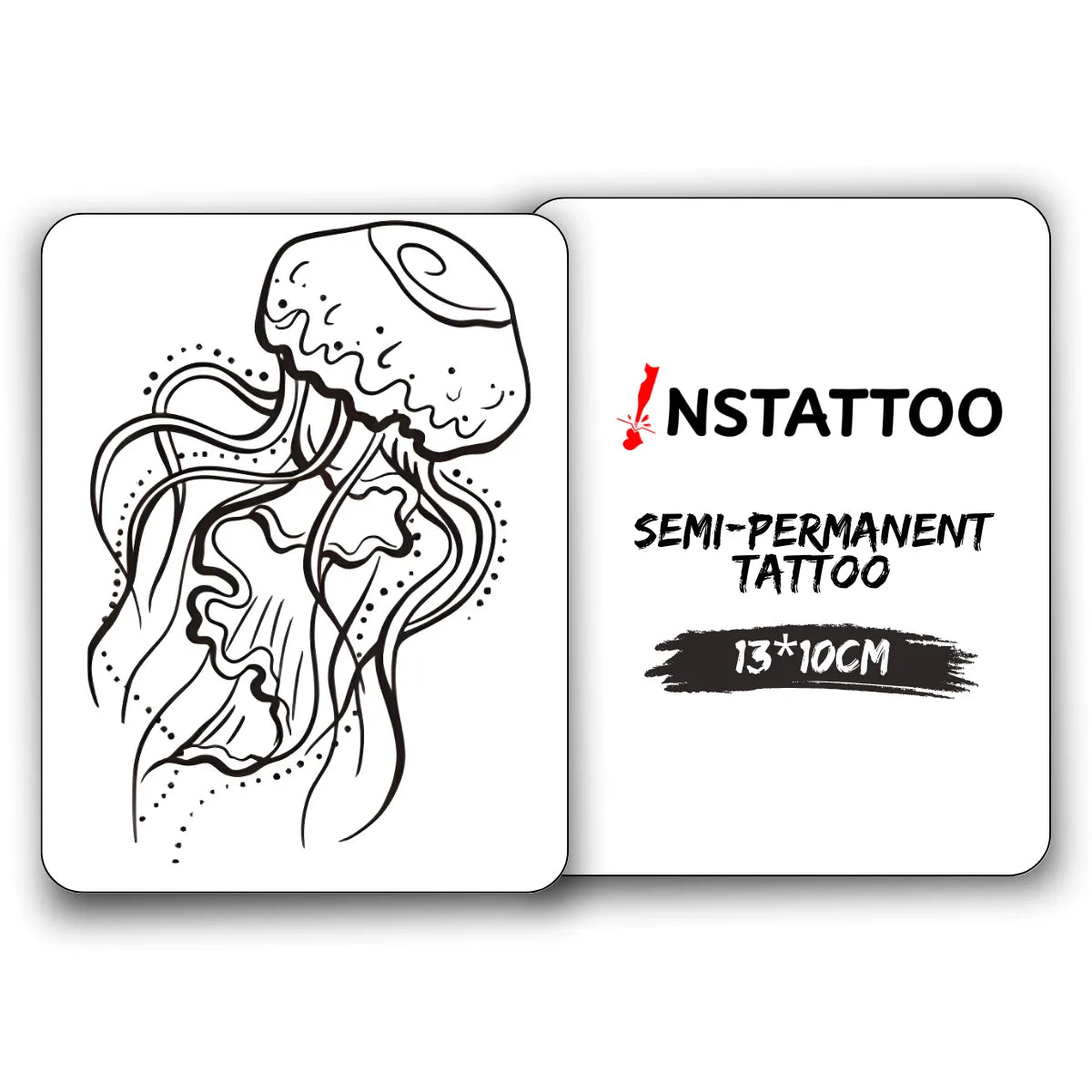 Jellyfish - Semi-Permanent Tattoo