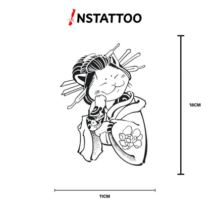 Kitsune - Semi-Permanent Tattoo