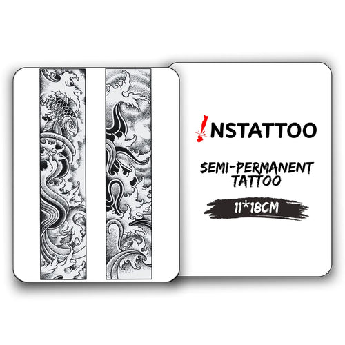 Koi 2 - Semi-Permanent Tattoo