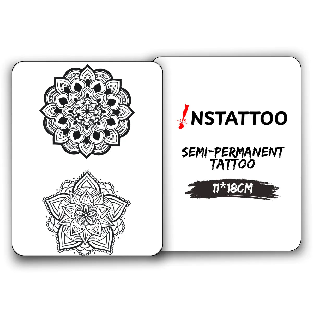 Mandala II - Semi-Permanent Tattoo