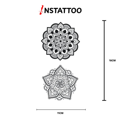 Mandala II - Semi-Permanent Tattoo