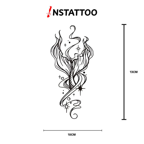 Mermaid - Semi-Permanent Tattoo