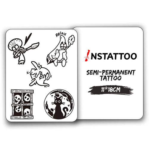 (5 Tattoo) Minimal Package I - Semi-Permanent Tattoo