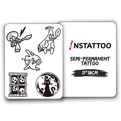 (5 Tattoo) Minimal Package I - Semi-Permanent Tattoo