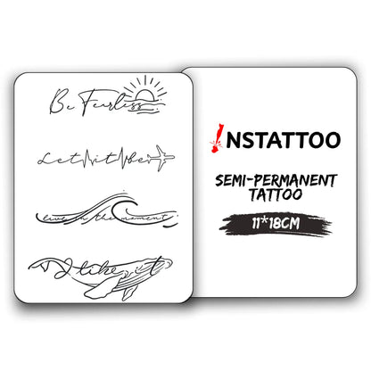 (4 Tattoo) M O M E N T - Semi-Permanent Tattoo