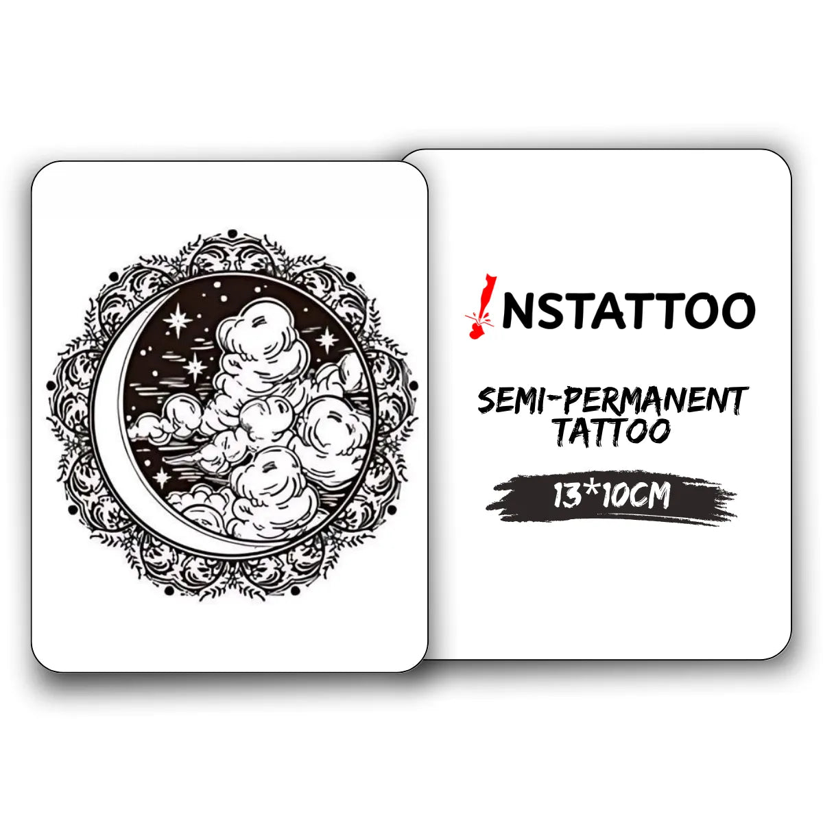 Moony- Semi-Permanent Tattoo