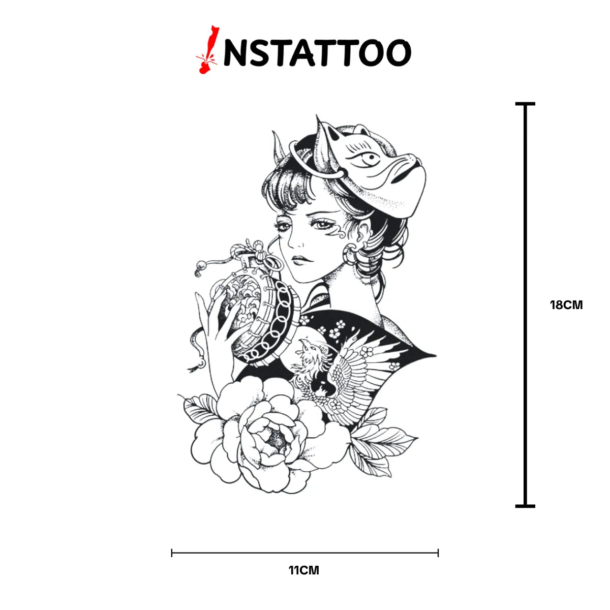 Muzan - Semi-Permanent Tattoo