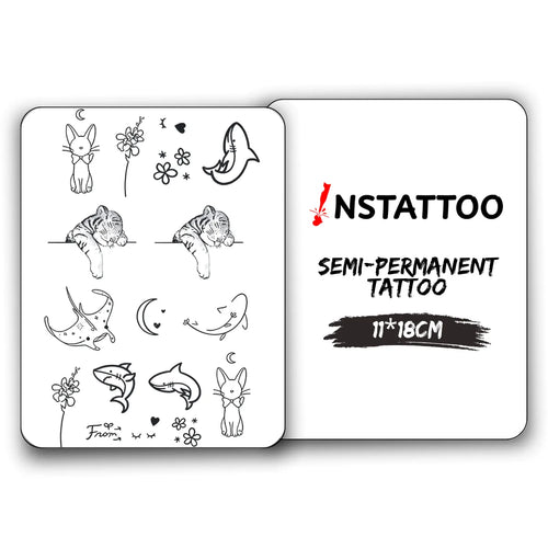 (14 Tattoo) Nature Package - Semi-Permanent Tattoo
