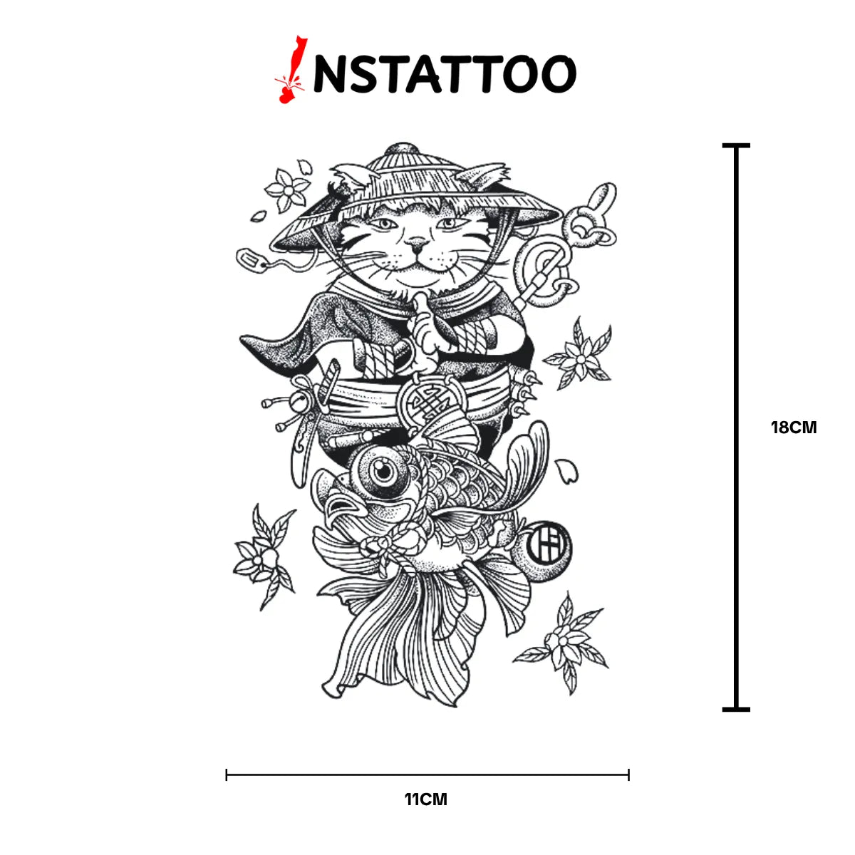 Nekomaru - Semi-Permanent Tattoo