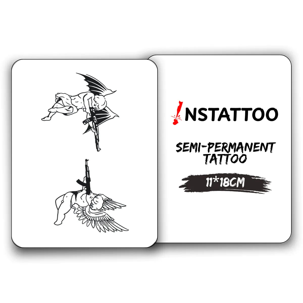 Neogrek Couple - Semi-Permanent Tattoo