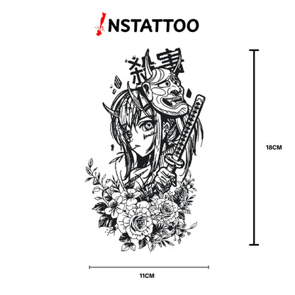 Oni - Semi-Permanent Tattoo