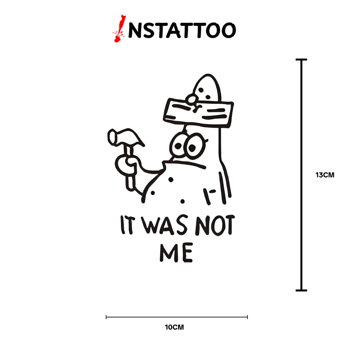 Patrick - Semi-Permanent Tattoo