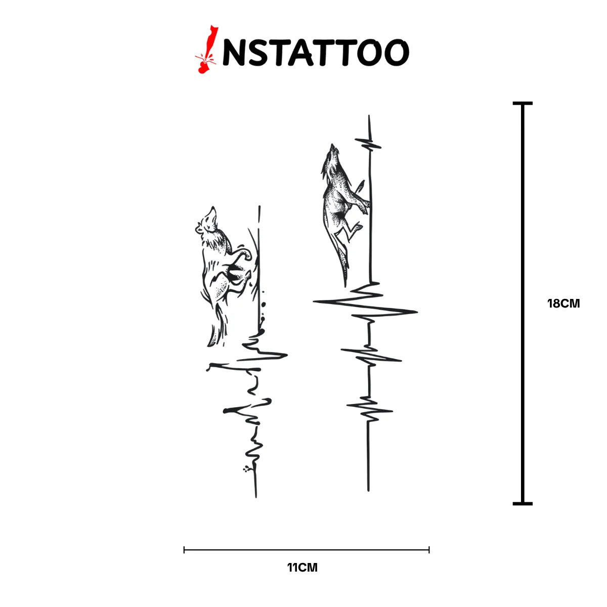 Pulse Couple - Semi-Permanent Tattoo