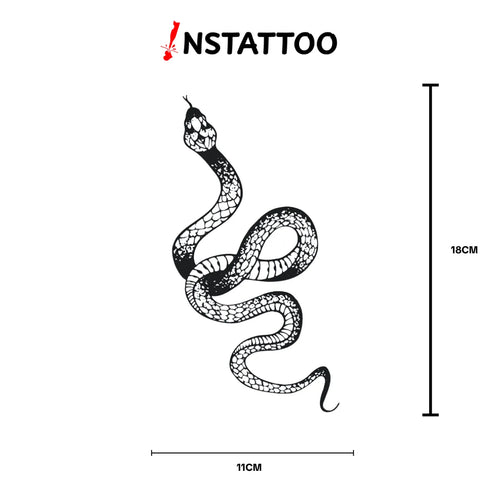 Snake - Semi-Permanent Tattoo