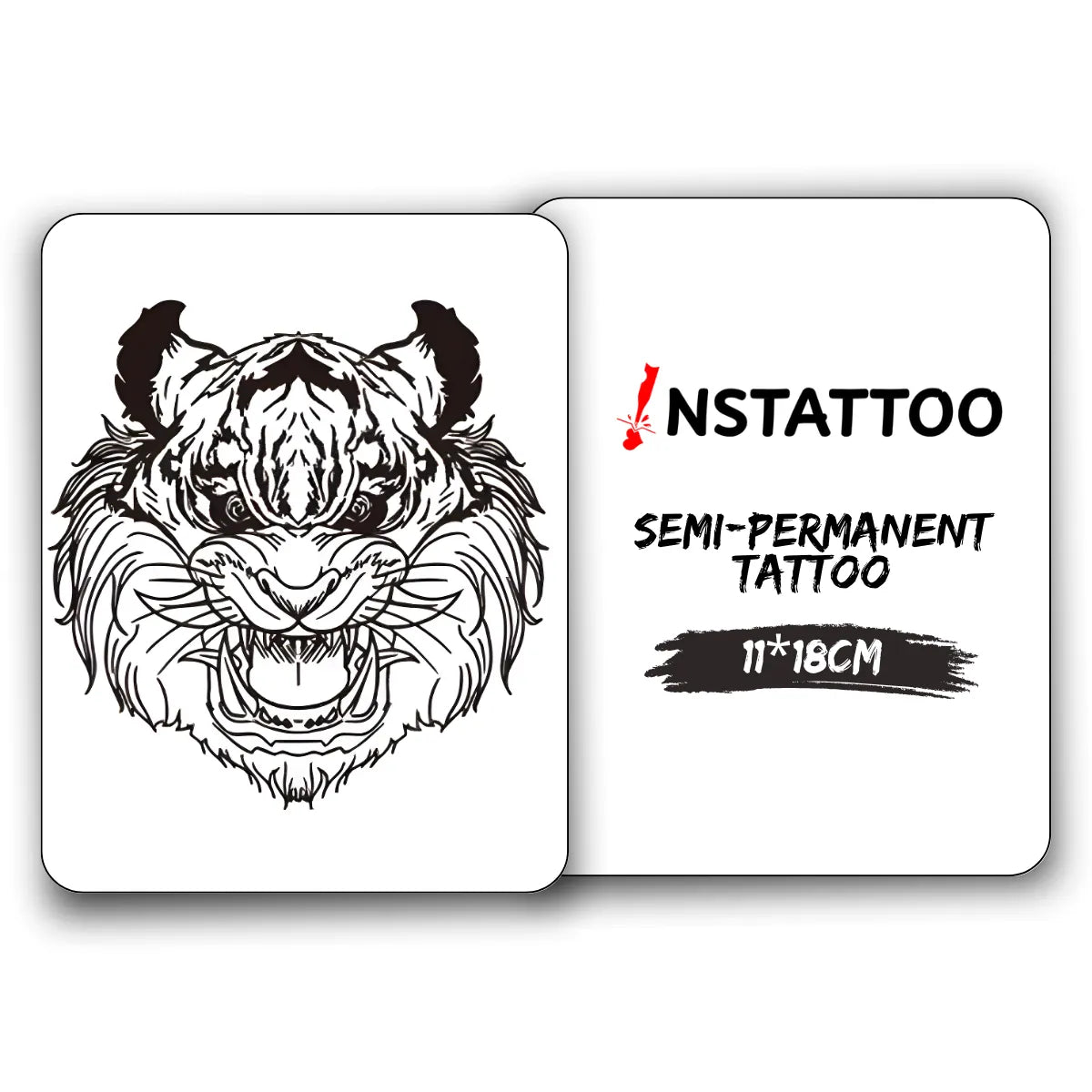 Tiger - Semi-Permanent Tattoo