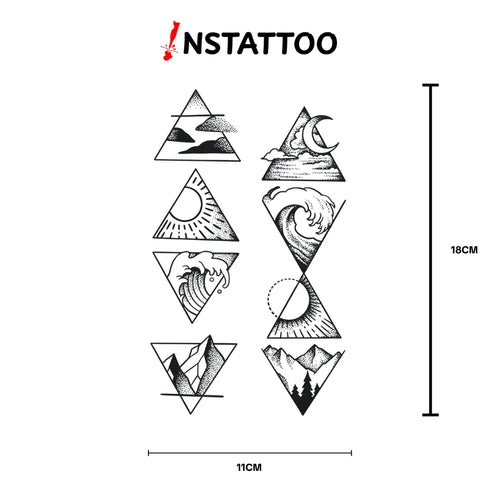 Triangle - Semi-Permanent Tattoo