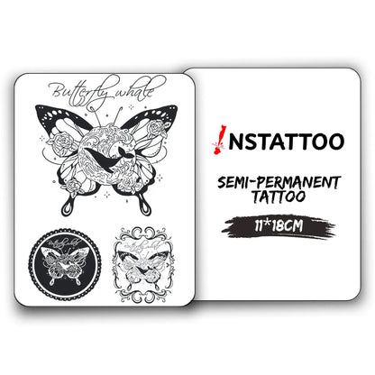 (3 Tattoo) Wings of the Sea - Semi-Permanent Tattoo