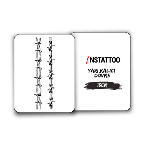 Spike - Semi-Permanent Tattoo